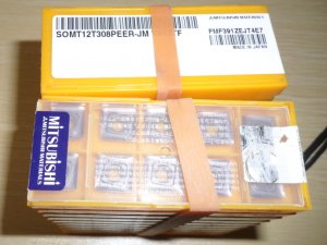 Mitsubishi carbide milling insert SOMT12T308PEER-JM VP15TF with wholesale price, high precision