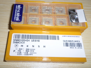 Mitsubishi carbide cutting insert SNMG120404 UE6110 with original, wholesale price