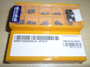 Mitsubishi carbide milling insert APMT1135PDER-H1 VP15TF with reasonable price, rich stock