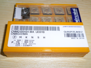 Mitsubishi lathe turning insert CNMM120408-HZ UE6020 with wholesale price, rich stock