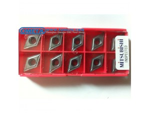 Mitsubishi hard metal carbide cutting tools model DCMT070208-FV NX2525