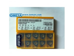Original Mitsubishi Tungsten Carbide Insert for Lathe Turning Tools WNMG080404 UE6110