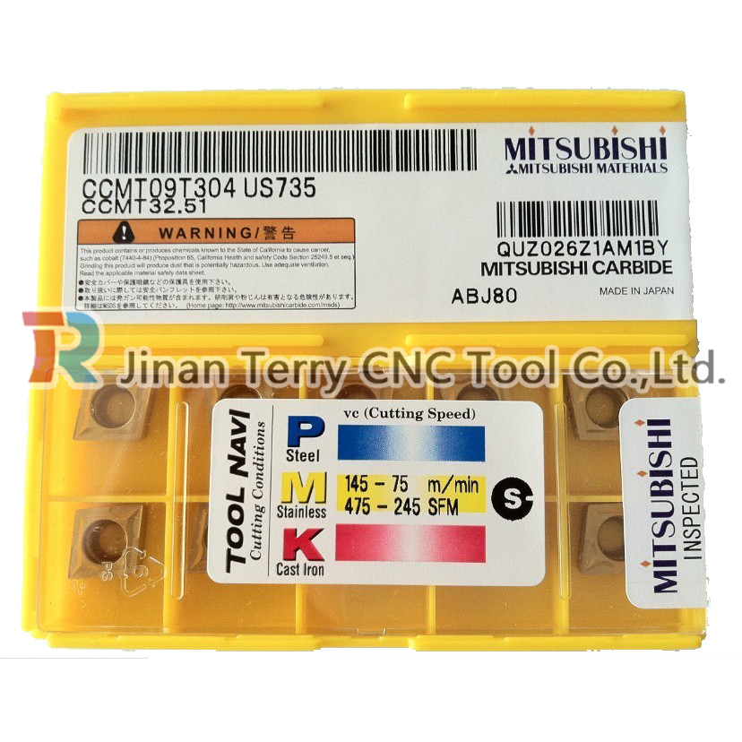 Mitsubishi cutting tools CCMT09T304 US735 Products Mitsubishi