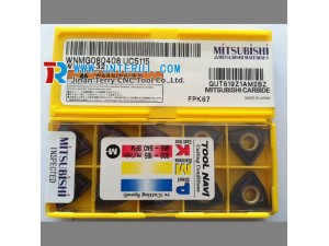 Mistubishi original Japan cnc carbide inserts for steel WNMG060404-SW UE6110