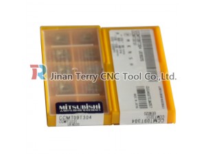 Japanese Mitsubishi carbide turning inserts, cutting tool CCMT 09T304 UE6020
