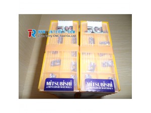 Mitsubishi high hardness tungsten carbide inserts AOMT184804PEER-M VP15TF
