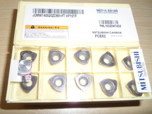 Mitsubishi high precision aluminium inserts JOMW06T215ZZSR-FT VP15TF