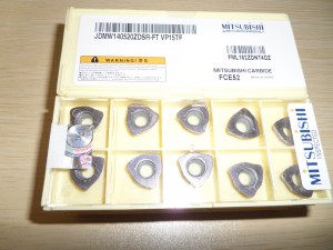 Mitsubishi high precision tungsten milling inserts JDMW120420ZDSR-FT VP15TF