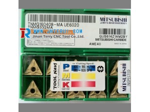 Mitsubishi fast delivery CNC cutting inserts TNMG160404-LP UE6110