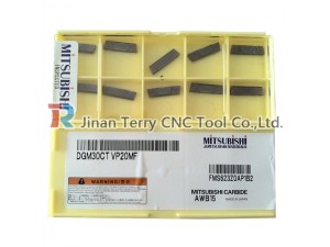 Mitsubishi grooving inserts carbide tools DGM30CT VP20MF