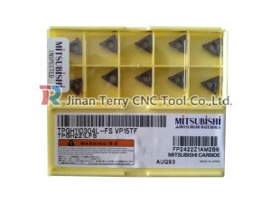 Mitsubishi cutting tool inserts TPGH110304L-FS VP15TF