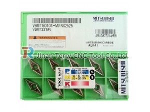 Mitsubishi carbide inserts VBMT160404-MV NX2525