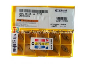Mitsubishi cemented inserts cutter VNMG160404-MA US735