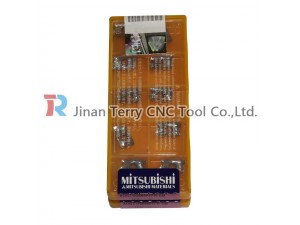 Japan made Mitsubishi cutting milling inserts AOGT123608PEFR-GM TF15
