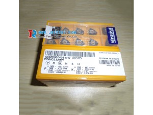 Mitsubishi high cutting precision CNC ceramic inserts WNMG080408-MS UP20M