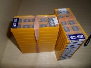 Mitsubishi high hardness CNC ceramic inserts RCMX1003MO NX2525