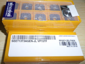 Mitsubishi original rich stock CNC inserts SEMT13T3AGSN-JH F7030