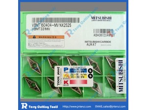 Mitsubishi high performance CNC tungsten inserts VNGG160404R-F VP15TF