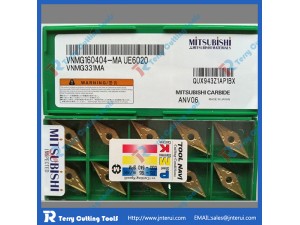 Mitsubishi high hardness CNC turning inserts VNMG160408-MS VP15TF
