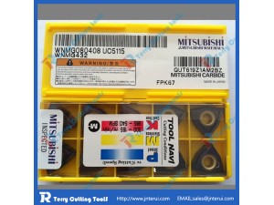 Mitsubishi high precision CNC tungsten inserts WNMG080408-LP UE6110
