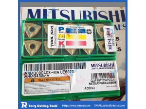 Mitsubishi high hardness CNC turning inserts WNMG080408-LP MC6025