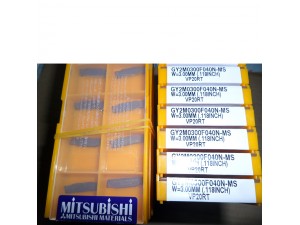 Mitsubishi grooving inserts for parting tool holder GY2M0300F040N-MS  VP20RT